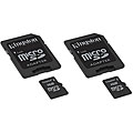 Kingston 1GB Micro SD Memory Card (Case of 2)