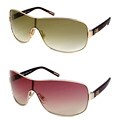 Hugo Boss 0029 Women's Metal Shield Sunglasses