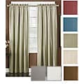 Thermal Backed Iridescent Blackout Curtain Panel Pair