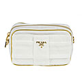 Prada 'Tessuto Fiocco' Nylon Small Convertible Clutch