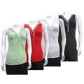Tutu Women's Stud Collar Sleeveless Top