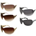 Juicy Couture Oversize Rimless Shield Sunglasses