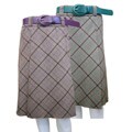 Mix Studio's Wall Street Plaid Skirt and Belt