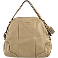 Prada 'Cervo Antik' Large Leather Zip Top Tote