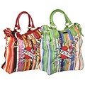 Ed Hardy Stripe 'Sally' Oversized Tote