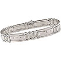 18k White Gold Men's Multi-link Bracelet