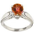 10k White Gold Twilight Fire Topaz Ring