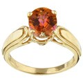 10k Yellow Gold Twilight Fire Topaz Ring