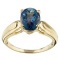 10k Yellow Gold Neptune Garden Topaz Ring