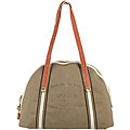 Prada Jacquard Canvas Medium Bowler Bag