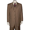 Mantoni Urban Men's 3-piece Wool Suit