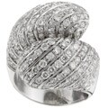 18k Gold 3 3/5ct TDW Diamond Estate Cocktail Ring (I, SI1) (Ring Size 6.5)