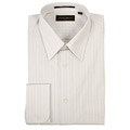 Joseph Abboud Men's Grey Tonal Stripe Dress Shirt