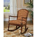 Gold Sage Upholstered Rocker