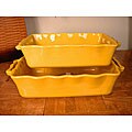 French 2-piece Ceramic Bakeware Set