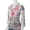 California Bloom Women's Floral Bell Cuff Top