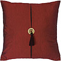 Royal Burgundy Thai Silk Cushion Cover