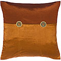 Burgundy Copper Thai Silk Cushion Cover