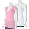 Double Max Women's V-neck High Waist Top