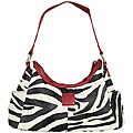 Je Veux Zebra Print Hobo Bag