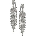 18k White Gold 1 3/4ct TDW Diamond Drop Earrings (G-H, SI)
