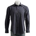 Toscano Men's Long-sleeve Collar Woven Shirt