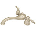 Brushed Nickel Bathroom Roman Tub Faucet Filler