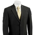 Massimo Genni Men's Dark Grey Wool Suit