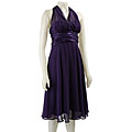 Connected Apparel Women's Illusion Halter Dress