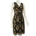 Rabbit Rabbit Rabbit Sleeveless Sheath Tie Dress
