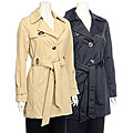 Via Spiga Women's Belted Trench Coat