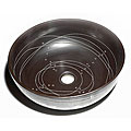 Baden Chocolate Porcelain Vessel Sink