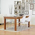 Ronnie Wire Base White Chairs (Set of 2)