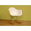 Vinnie White Cradle Chair