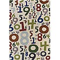 Hand-tufted Contemporary Toddler Rug (5' x 7'6)