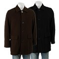 Cole Haan Men's Wool/ Cashmere Blend 4-button Coat