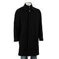 Cole Haan Men's Black Wool/ Cashmere Blend Top Coat