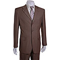 Giorgio Fiorelli Men's Brown and Striped Suit