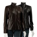 Cole Haan Women's Lamb Leather Jacket