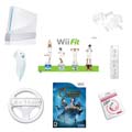 Nintendo Wii "Get Fit" Bundle - Wii Fit, 6 Games.