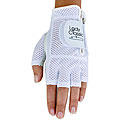 Cabretta Leather Mesh Half Gloves (Set of 6)