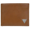 Guess Men's Leather Passcase Bi-fold Wallet