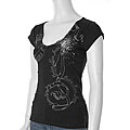 Calvin Klein Junior's Black Vintage T-shirt