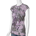 Calvin Klein Junior's Brown Vintage Tie-dye Shirt