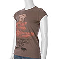 Calvin Klein Junior's Brown Vintage T-shirt