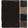Handmade Contemporary Save Leather Rug (5' x 7'6)