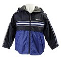 London Fog Boy's Front Stripe Reversible Jacket