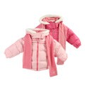 Oshkosh Toddler Girl's Bubble Jacket and Scarf