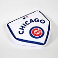 Chicago Cubs Home Plate Pillow