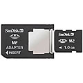 SanDisk 1GM2 Memory Stick Micro (M2) with Adapter